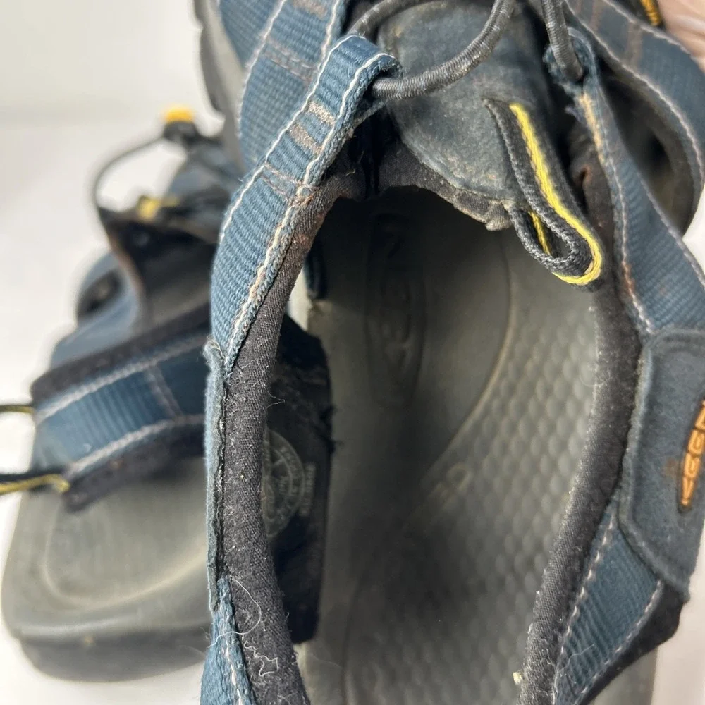 Men's KEEN Newport H2 WP Waterproof Sandals Trail Shoes Size US Sz 12  Navy/Gray